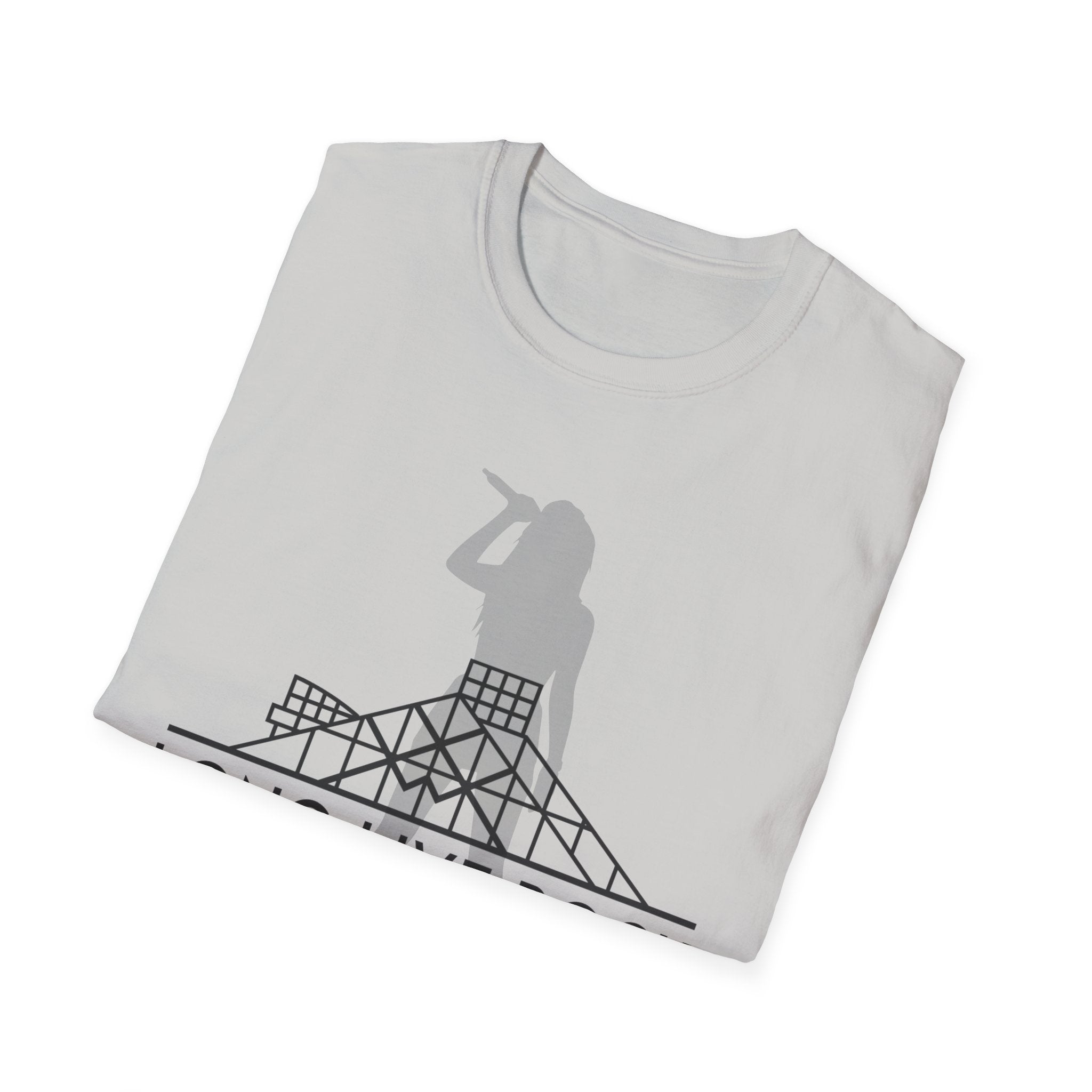 Rock Hall Girl Shadow Singer T-Shirt