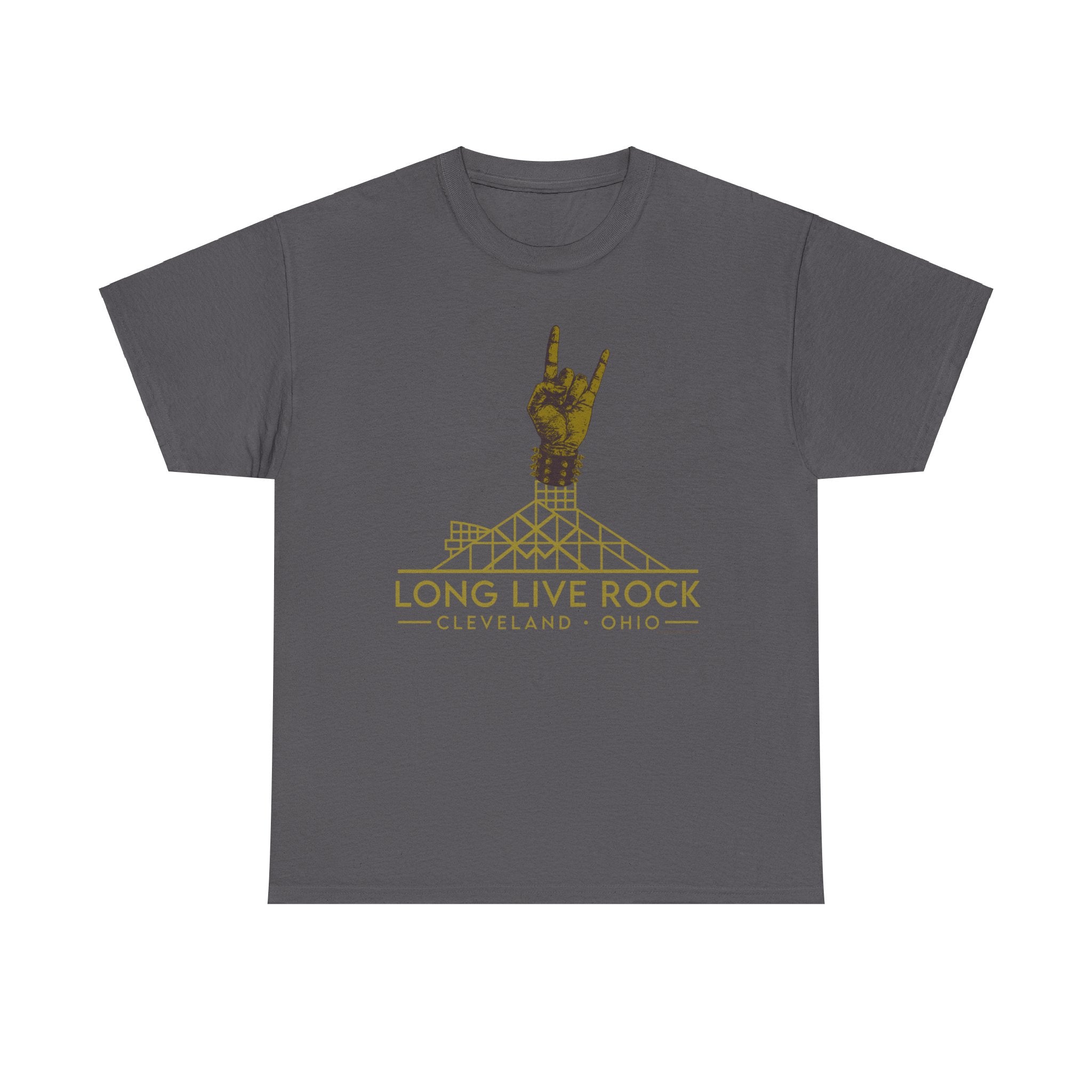 Rock Hall Gold Fist T-Shirt: Black Collection
