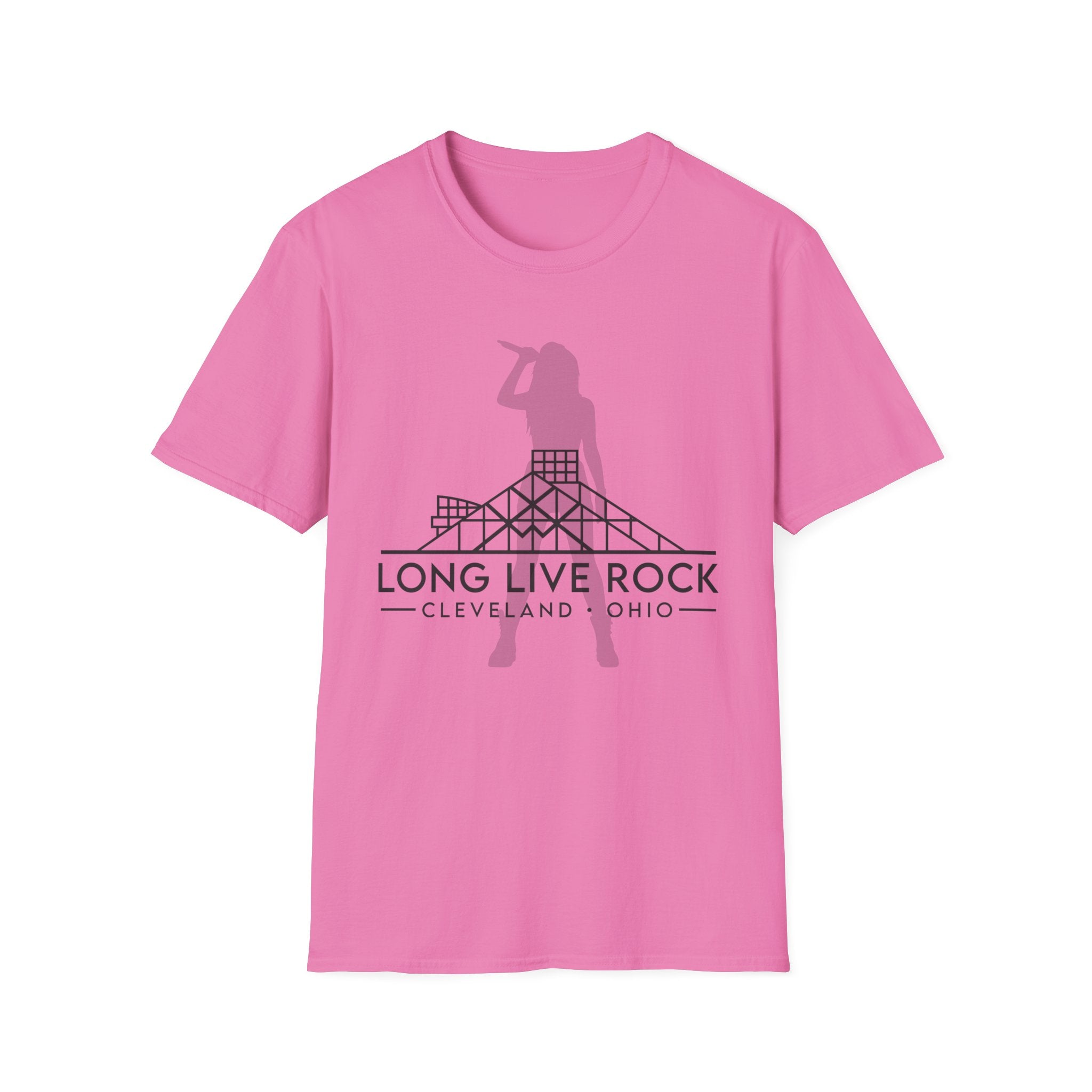 Rock Hall Girl Shadow Singer T-Shirt