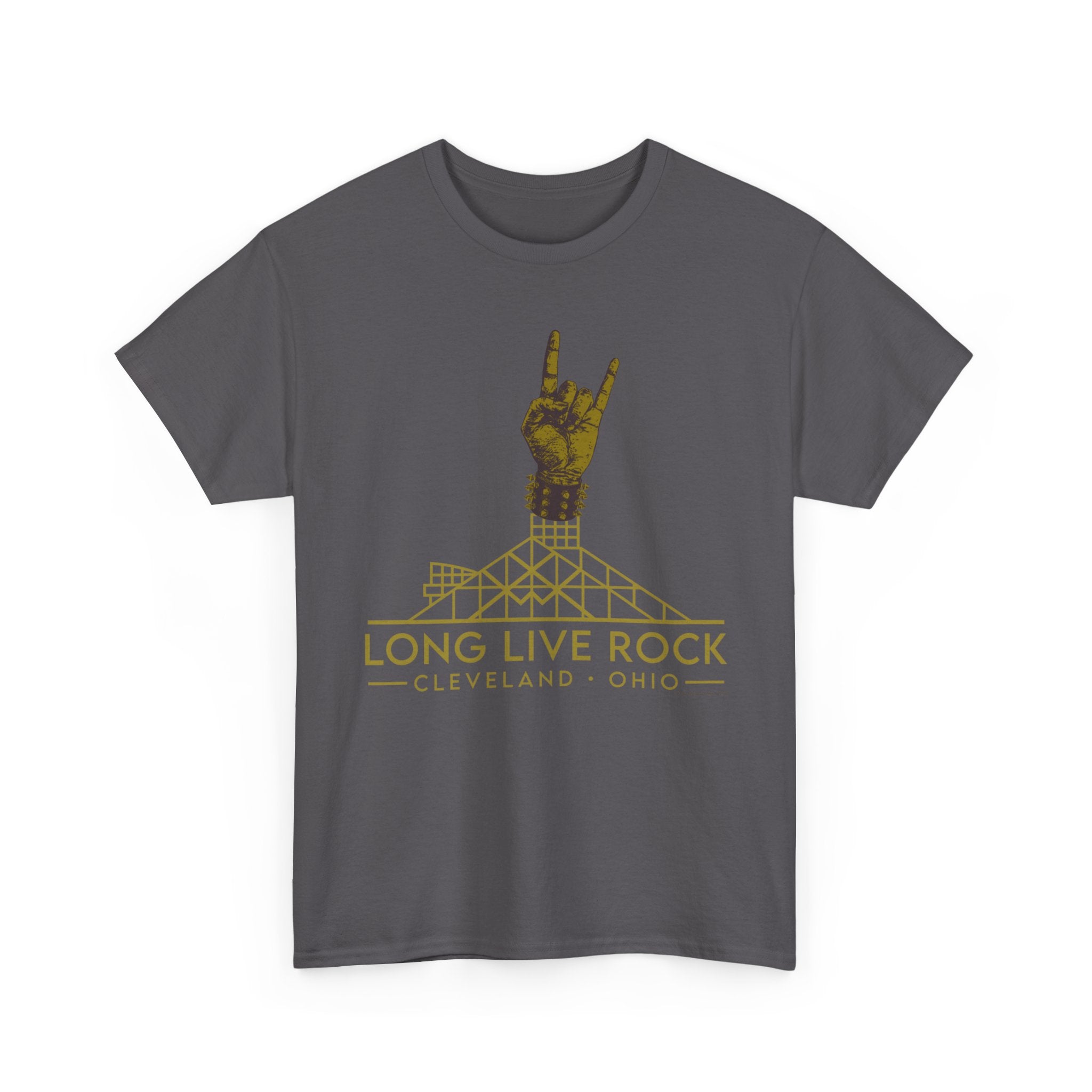 Rock Hall Gold Fist T-Shirt: Black Collection