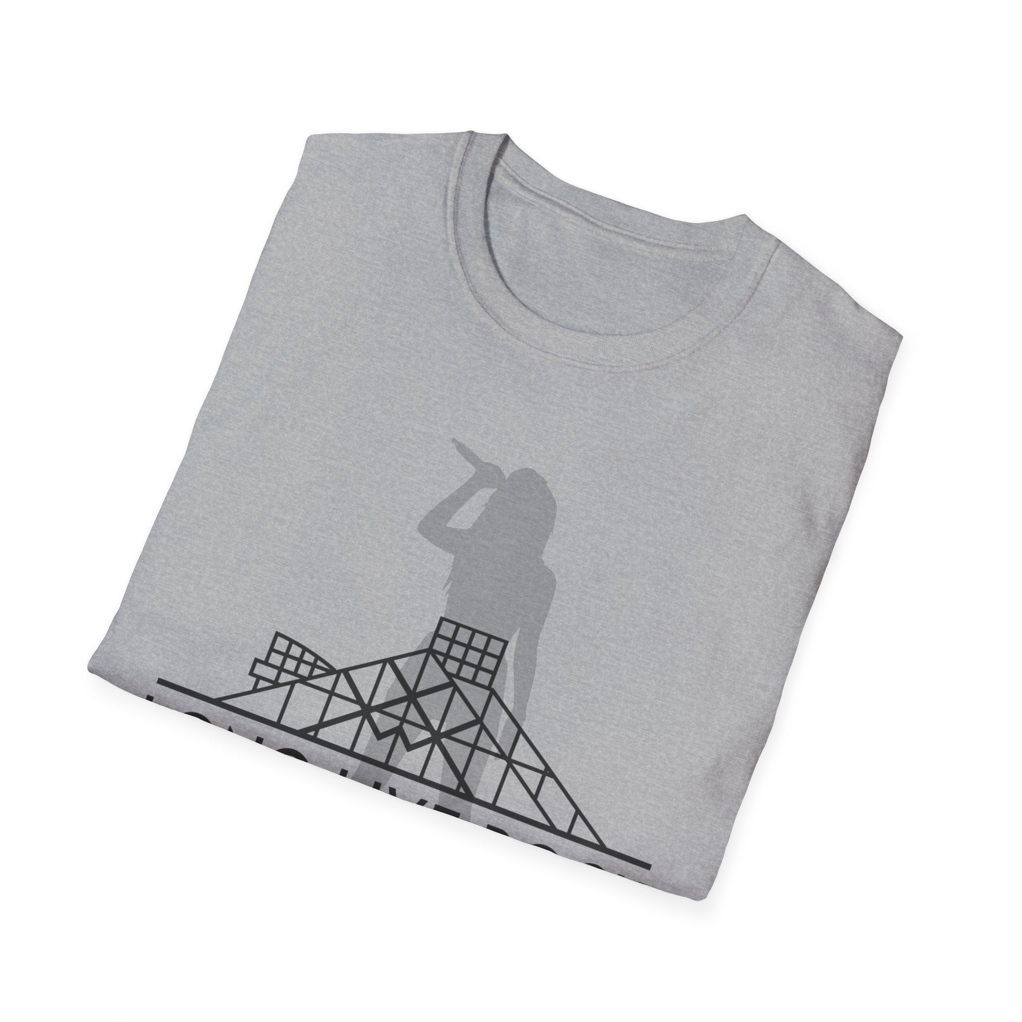 Rock Hall Girl Shadow Singer T-Shirt