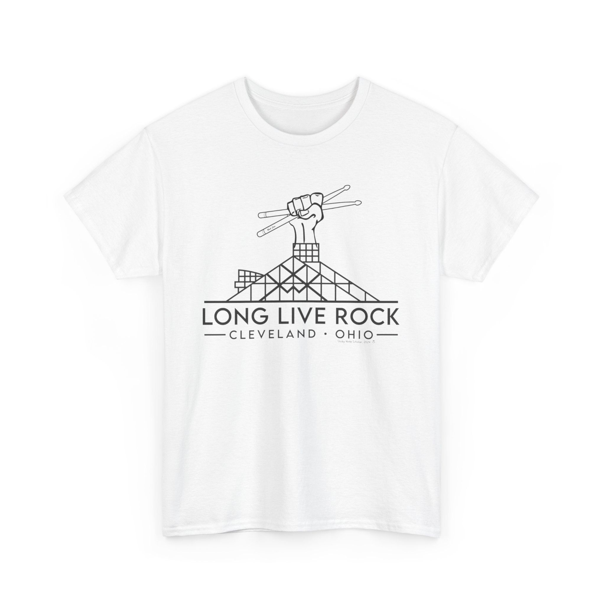 Cleveland Rock Hall Drumsticks T-Shirt