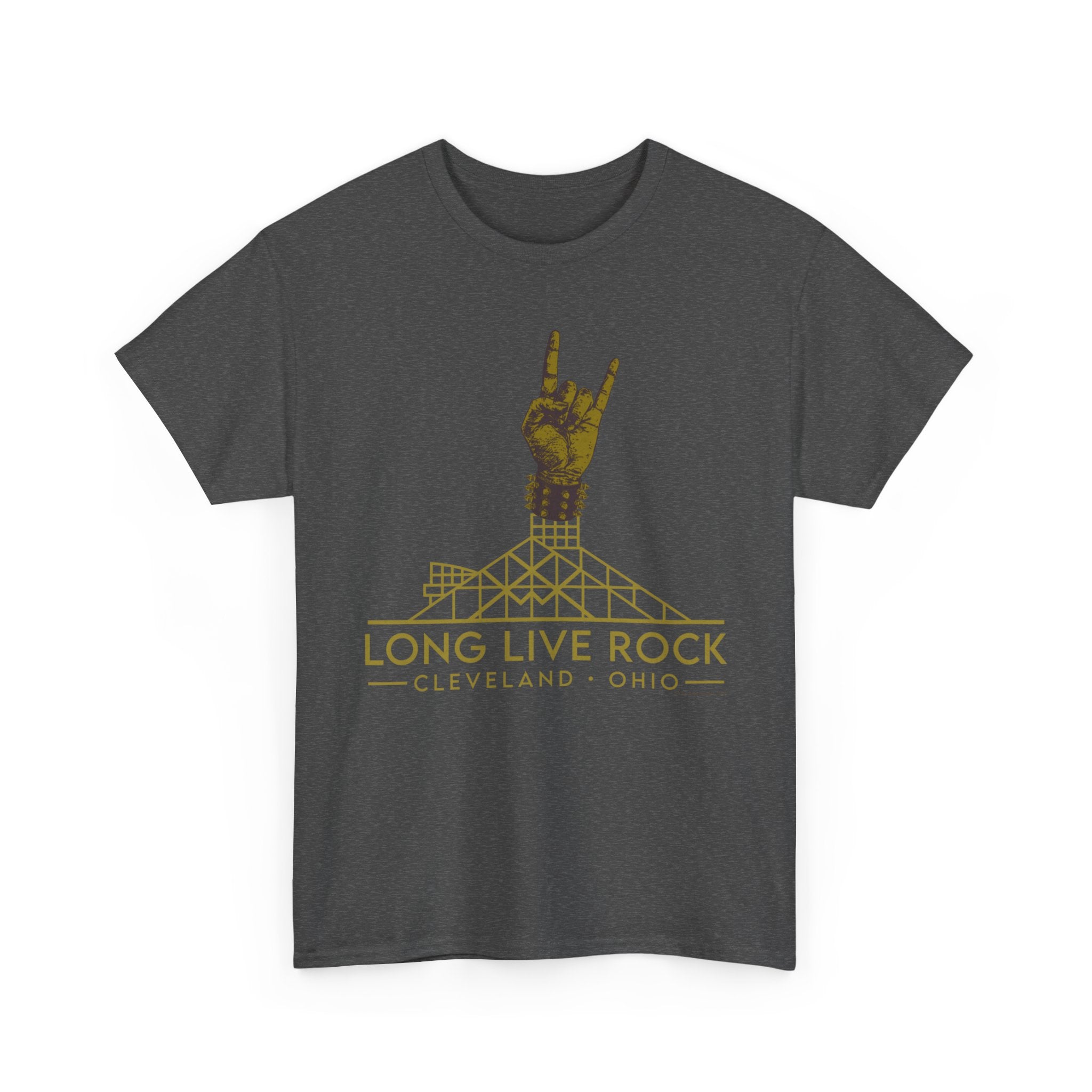 Rock Hall Gold Fist T-Shirt: Black Collection