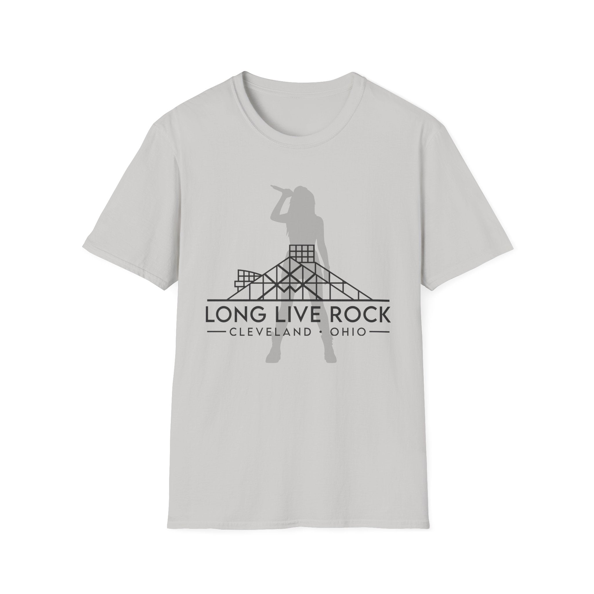 Rock Hall Girl Shadow Singer T-Shirt