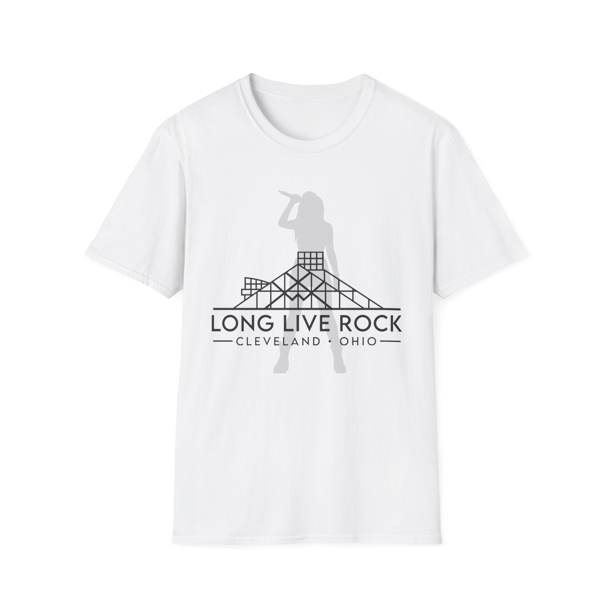 Rock Hall Girl Shadow Singer T-Shirt
