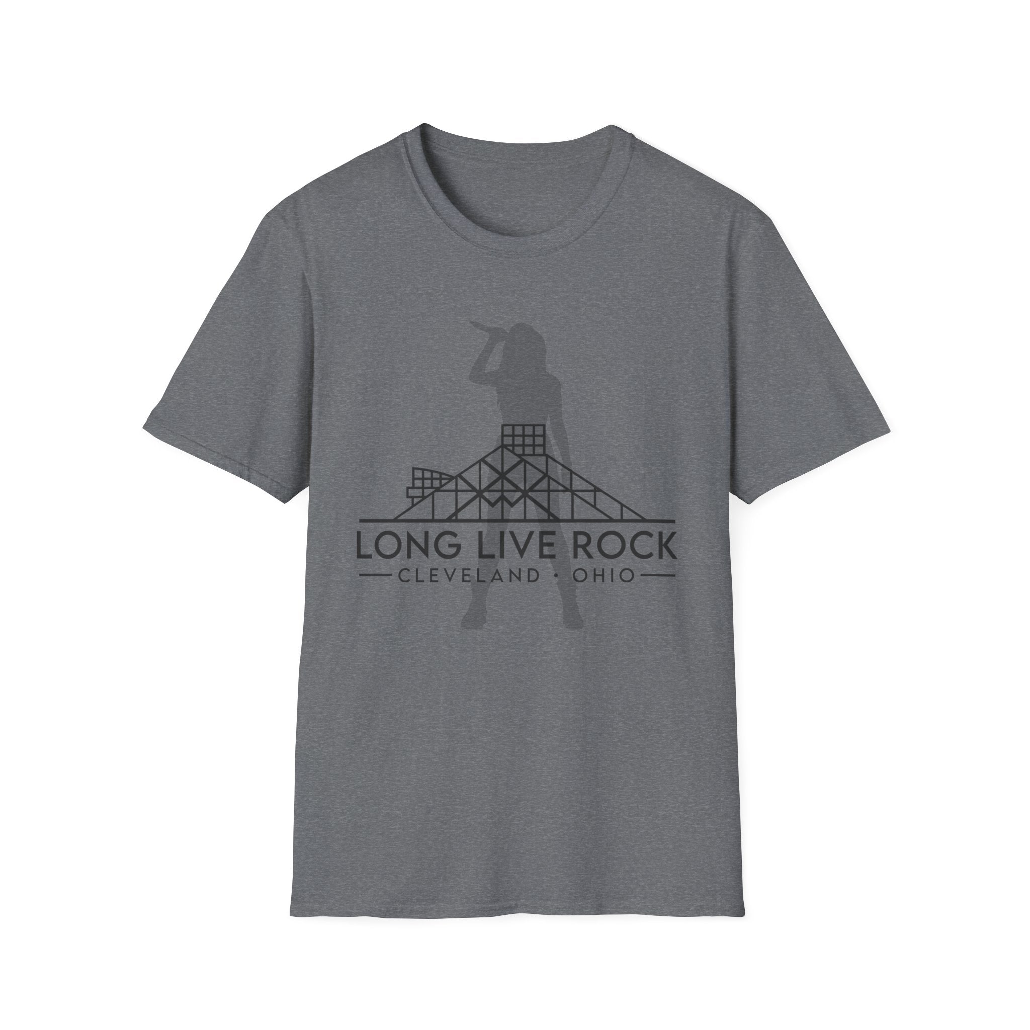 Rock Hall Girl Shadow Singer T-Shirt