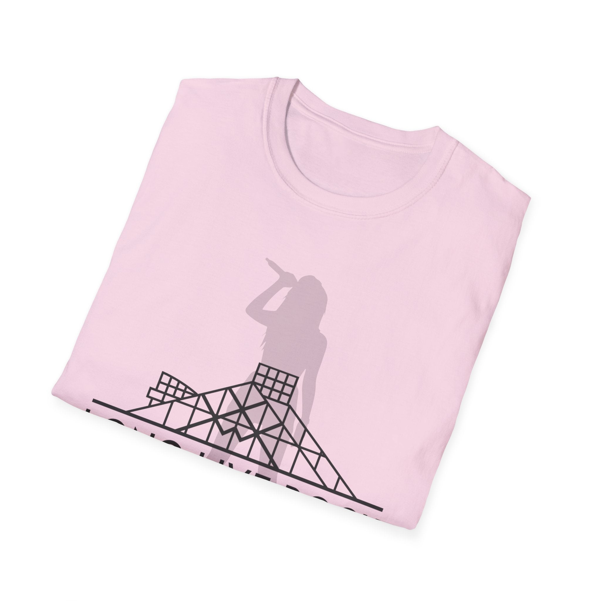 Rock Hall Girl Shadow Singer T-Shirt