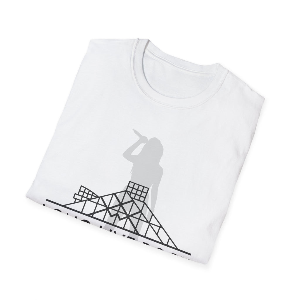 Rock Hall Girl Shadow Singer T-Shirt