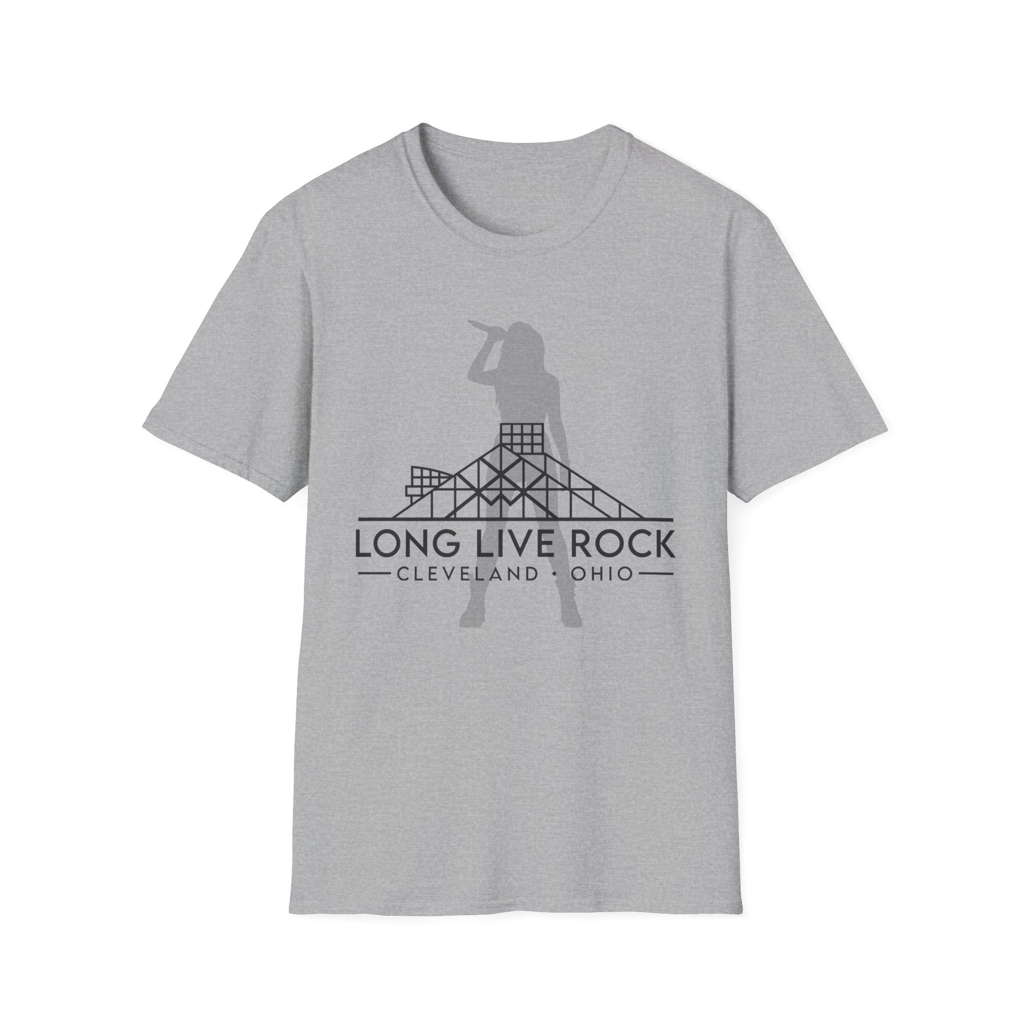 Rock Hall Girl Shadow Singer T-Shirt