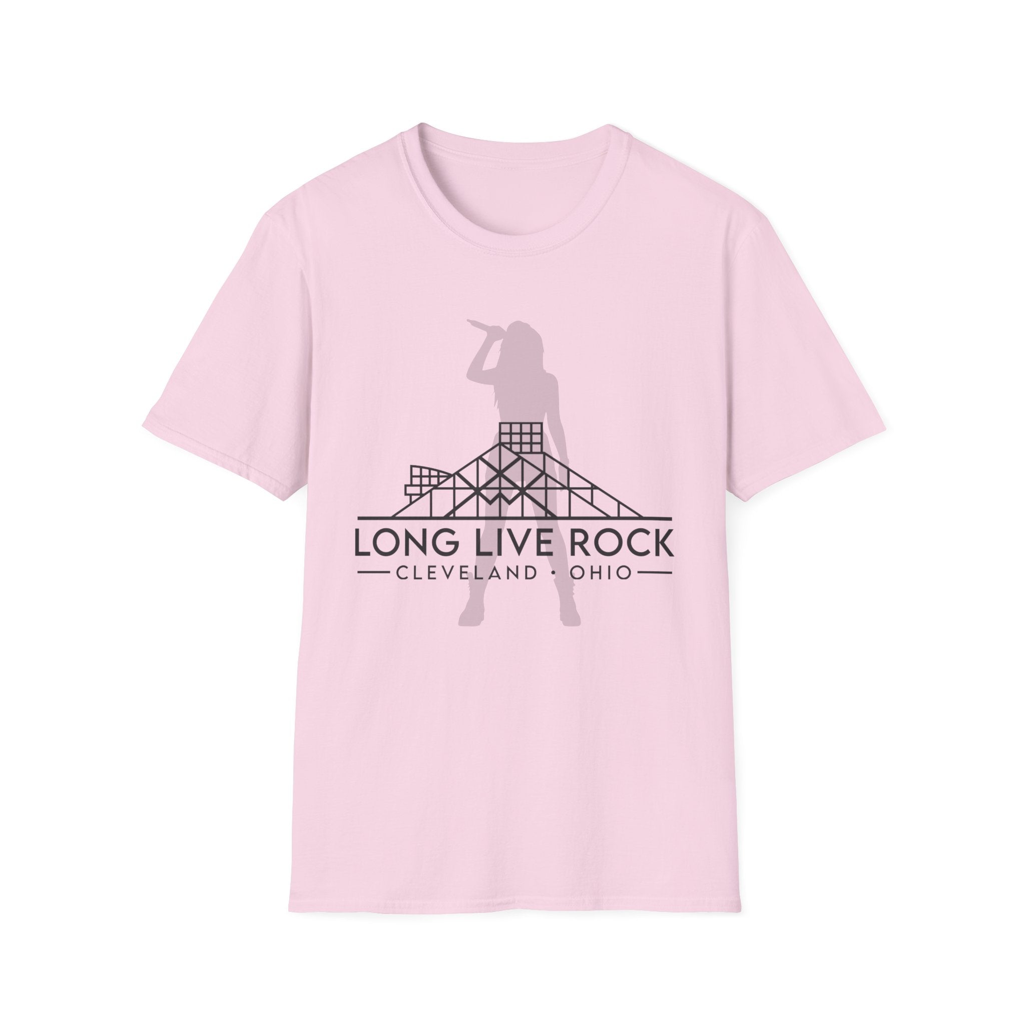Rock Hall Girl Shadow Singer T-Shirt