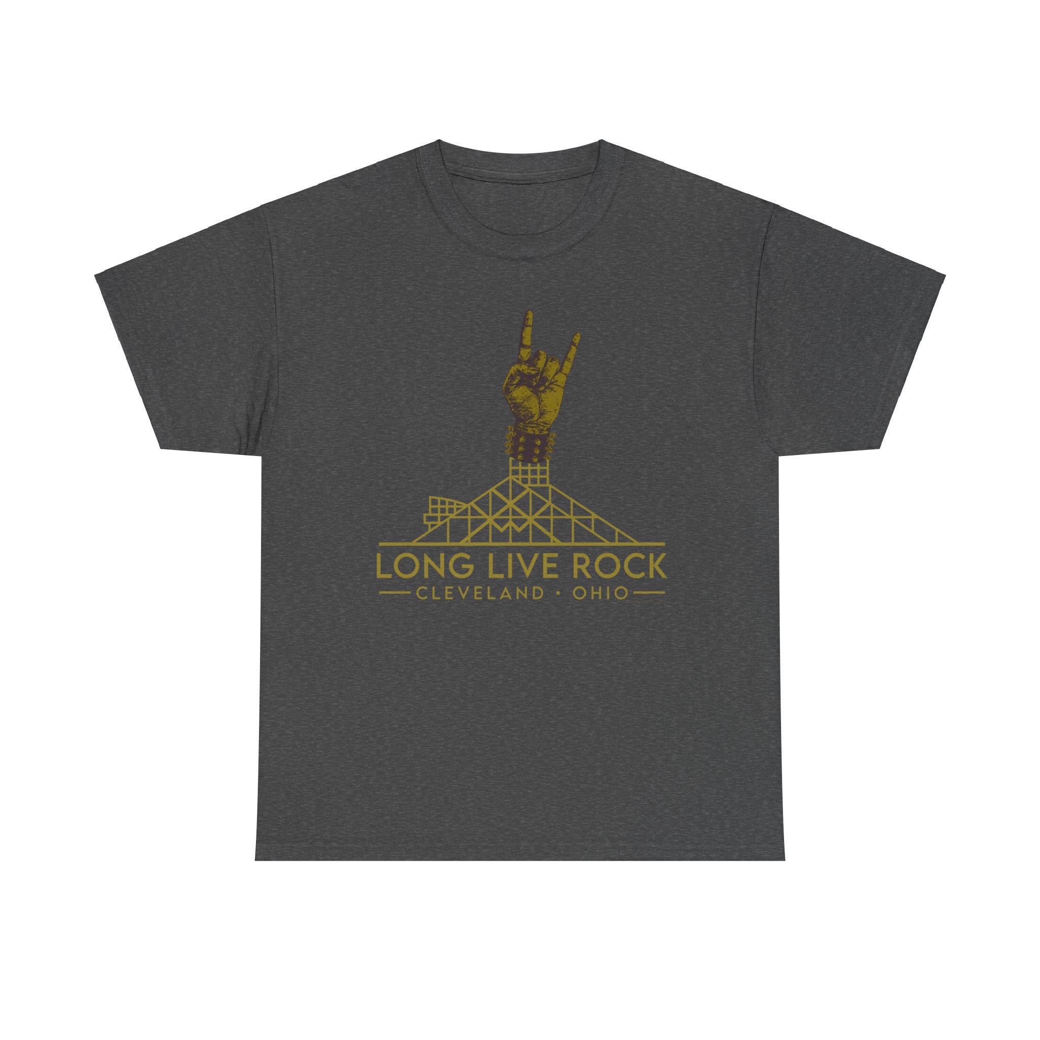 Rock Hall Gold Fist T-Shirt: Black Collection